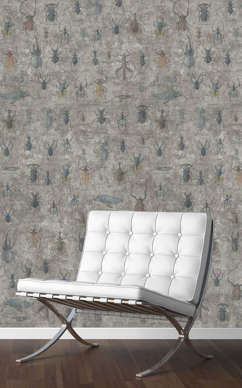 Illustration for article titled This Wild Wallpaper Turns Your Home Into a Natural History Museum